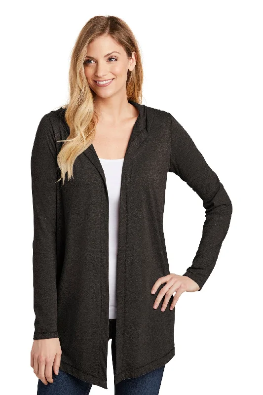 District ® Women's Perfect Tri ® Hooded Cardigan. DT156 Comfy Sweatshirts for Fall