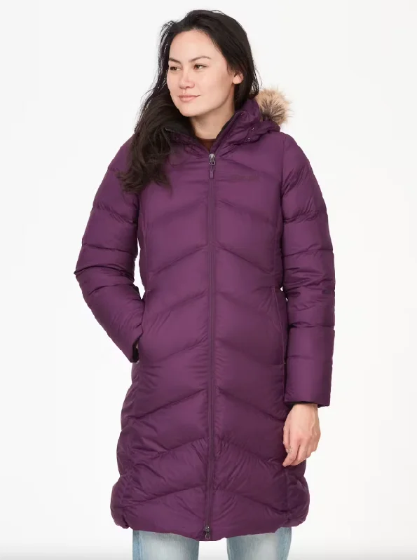 Women's Montreaux Coat - Purple Fig Women's premium jackets