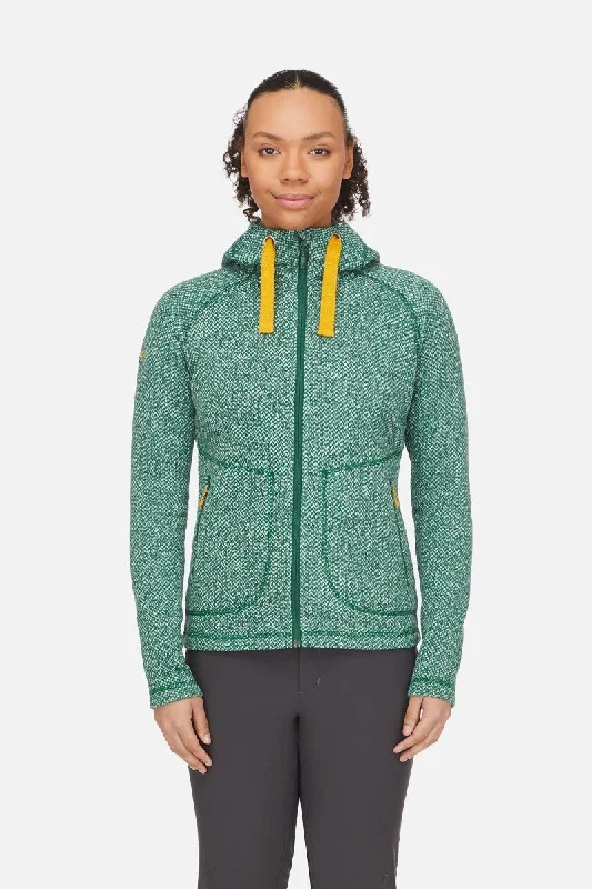 Women's Amy Hoody - Green Slate Women's sporty jackets