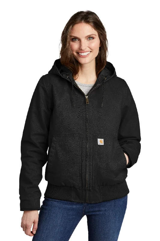 Carhartt® Women's Washed Duck Active Jac. CT104053 Street Style Hoodies