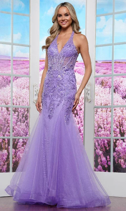 Colors Dress 3590 - Mermaid Embroidered Prom Gown