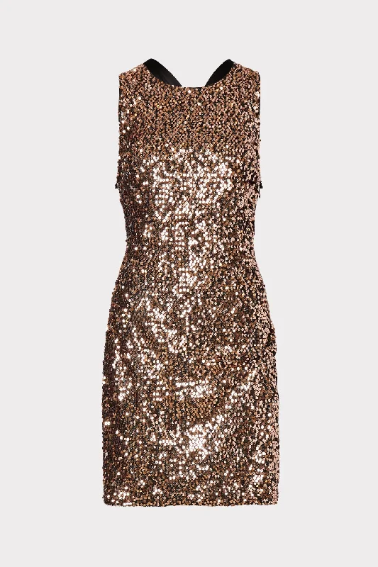 Vivi Tinsel Sequin Mini Dress Must-have mini dresses for this season