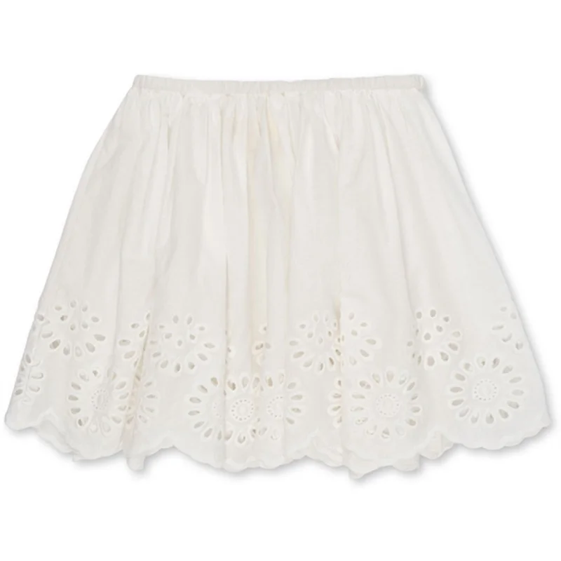 Konges Sløjd Optic White Posey Skirt Striped unclassified skirts