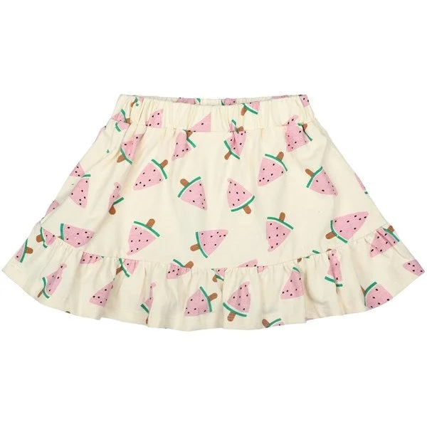 THE NEW Siblings White Swan Watermelon AOP Kaya Skirt Festival unclassified skirts