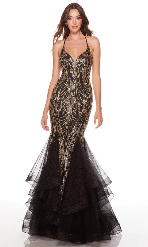 Alyce Paris 61415 - Halter Thin Strapped Mermaid Gown Must-have party dresses for this season