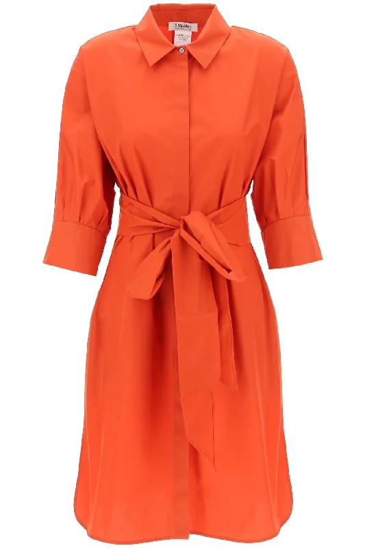 Midi Tabata Chem  - Orange Strapless midi dresses