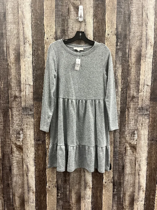 Dress Casual Short By Loft In Grey, Size: Xs Comfortable Mini Skirt