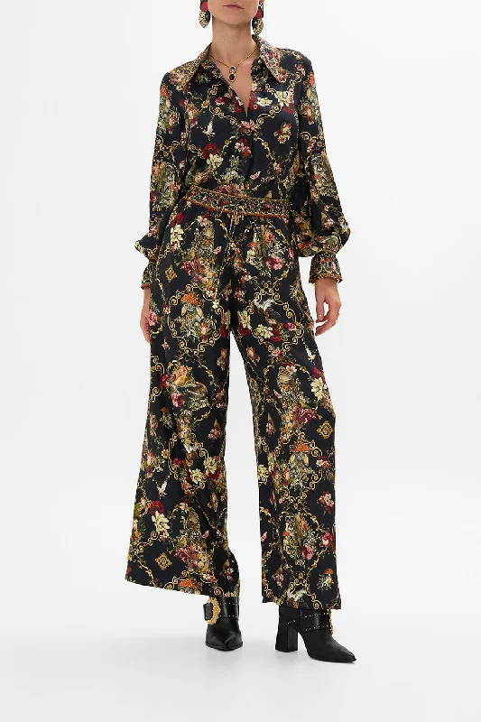 STRAIGHT LEG PANT TOLD IN THE TAPESTRY Open-back unclassified dresses