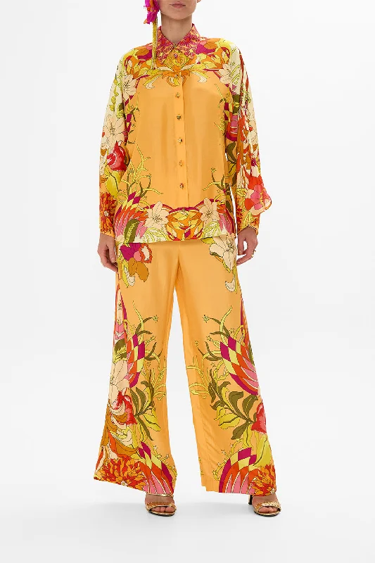 WIDE SLEEVE BLOUSE THE FLOWER CHILD SOCIETY Stretchy unclassified dresses