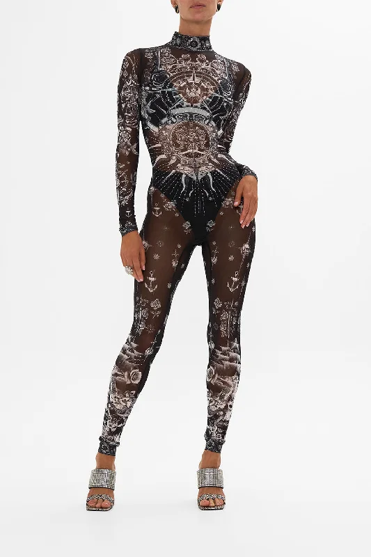 CATSUIT TALES OF TATTOO High-low unclassified dresses