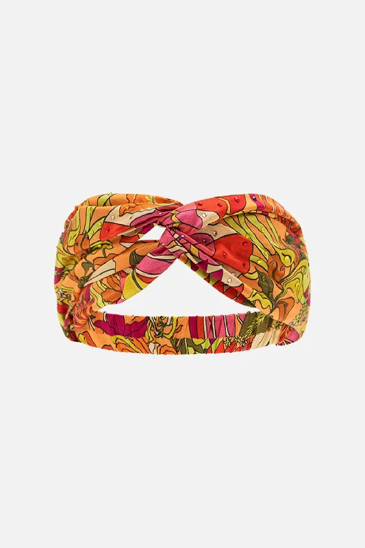 WOVEN TWIST HEADBAND THE FLOWER CHILD SOCIETY Tulle unclassified dresses