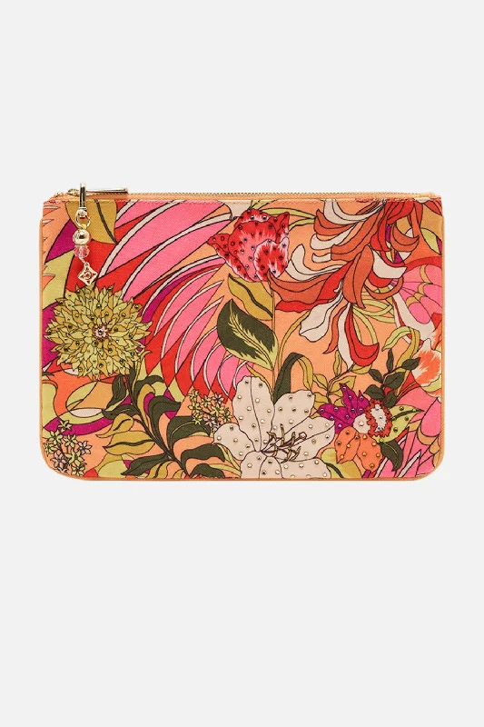 SMALL CANVAS CLUTCH THE FLOWER CHILD SOCIETY Formal unclassified dresses