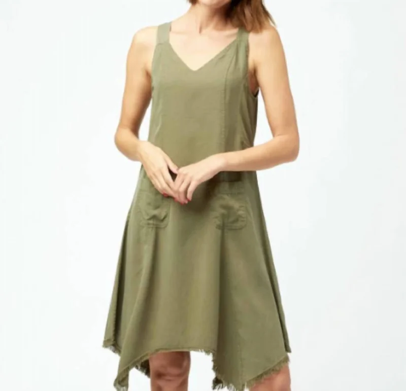 Arc Dress In Nori Lightweight unclassified dresses