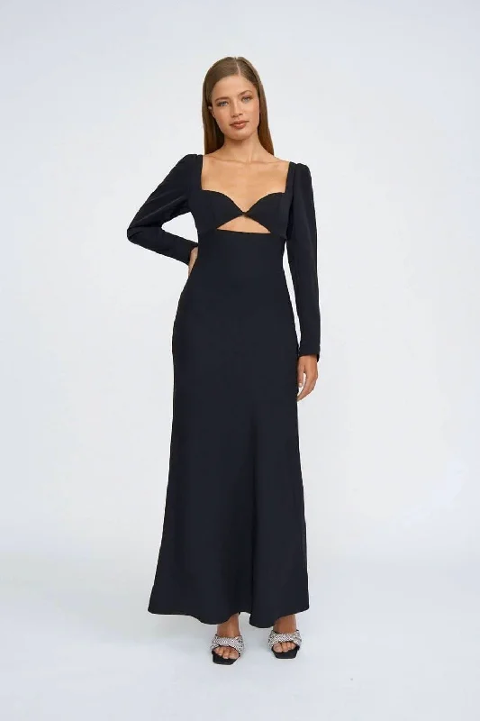 Olivia Strap Back Full Length Dress Tiered unclassified dresses