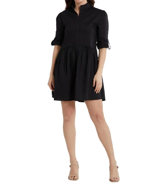 Cammie Dress In Black Mesh unclassified dresses