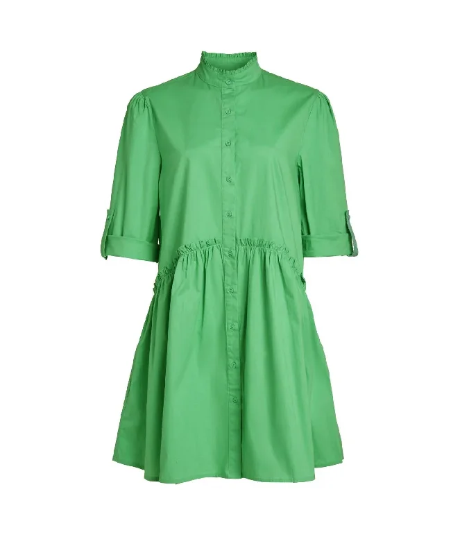 Cammie Dress In Garden Green Summer unclassified dresses