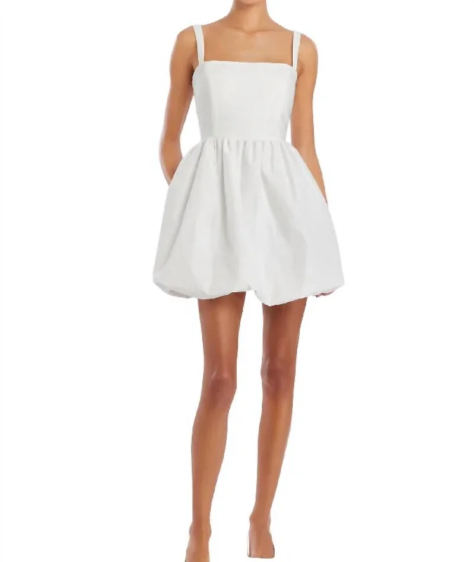 Christine Dress In White Minimalist unclassified dresses