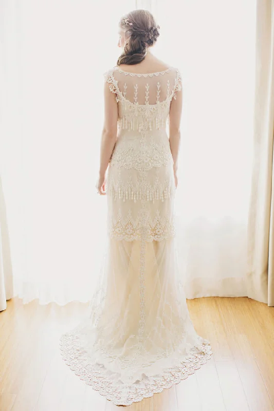 Claire Pettibone Krstene Silk unclassified dresses