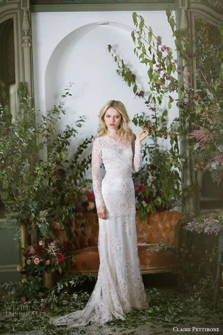 Claire Pettibone PEARLE Gown - Couture Collection Velvet unclassified dresses