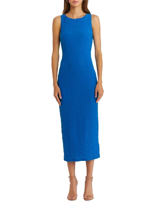 Elle Dress In Cobalt Blue Affordable unclassified dresses