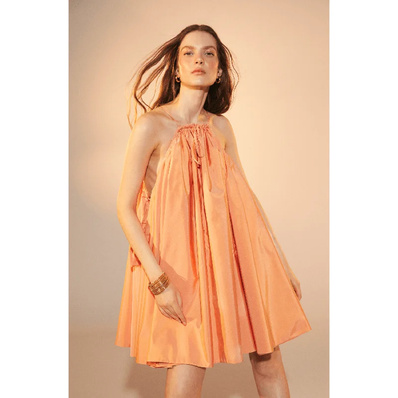 Joy Dress in Golden Poppy Soft fabric unclassified dresses