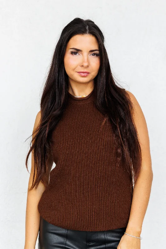 ELIA KNIT TOP Mesh unclassified dresses