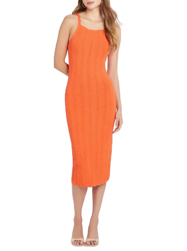 Melody Knit Dress In Mandarin Budget-friendly unclassified dresses