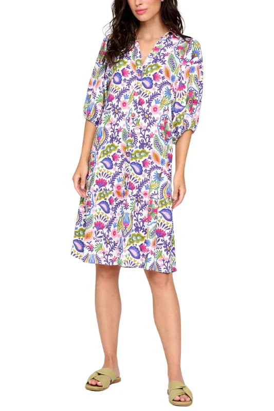 PEPA PRINTED DRESS Floral unclassified dresses