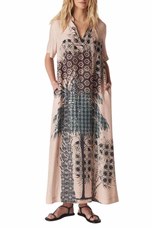 PINA KAFTAN DRESS - CSS24615 Comfortable unclassified dresses