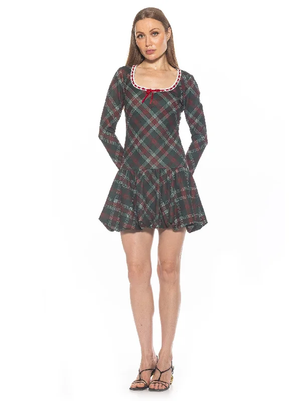 Rach Plaid Dress Halter unclassified dresses