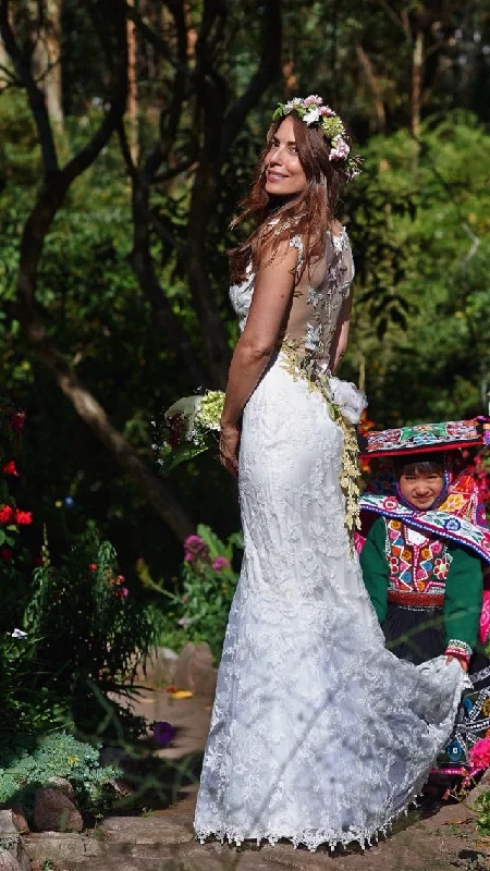 Claire Pettibone PAPILLON Long sleeve unclassified dresses